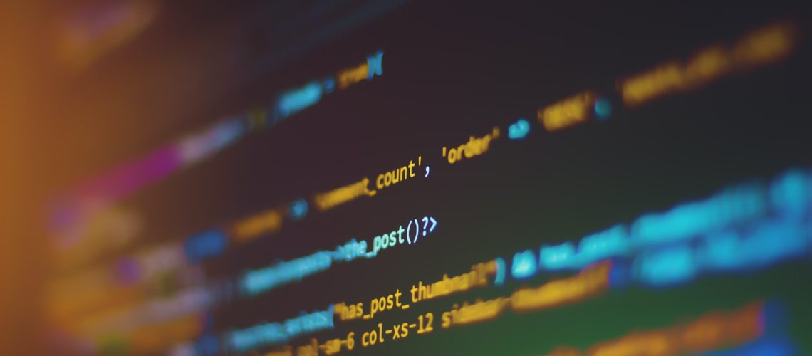 shallow focus photography of computer codes
